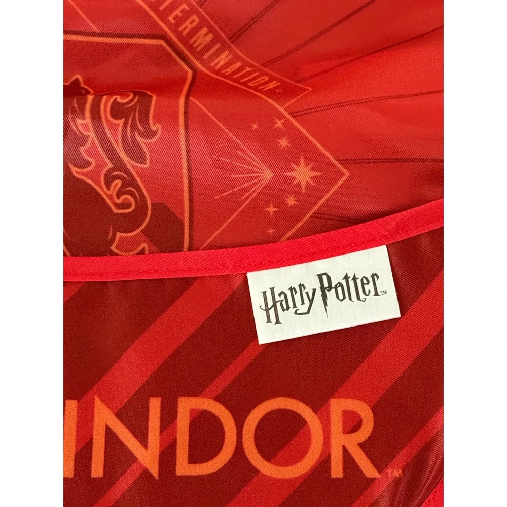 Bumkins Harry Potter Baby Bibs Set of 3 Gryffindor Hogwarts Crest Red Orange